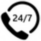 247 Phone icon